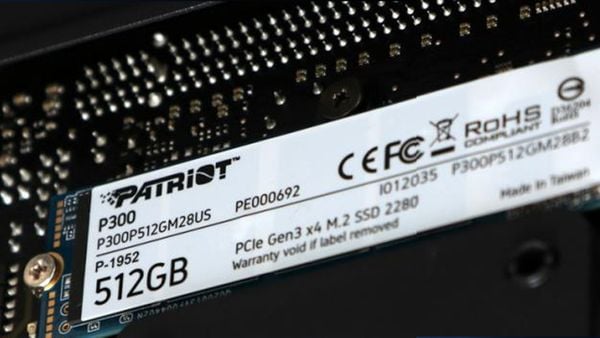 TINHOCNGOISAO.COM Ổ Cứng SSD 512GB Patriot P300 có dung lượng lưu trữ thoải mái