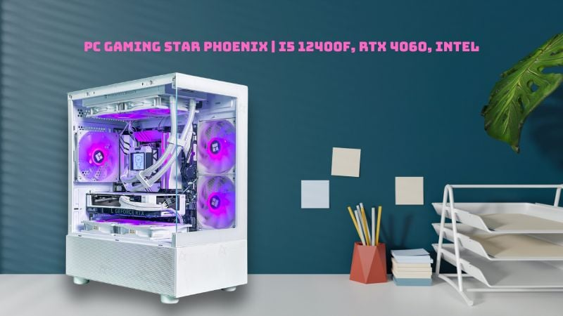 PC Gaming STAR PHOENIX | I5 12400F, RTX 4060, Intel