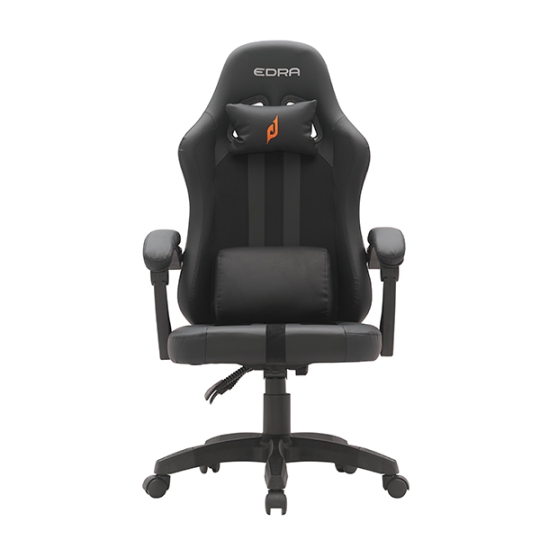 Ghế Gaming E-Dra Yummy EGC232 V2, Chân Xoay, Màu Đen