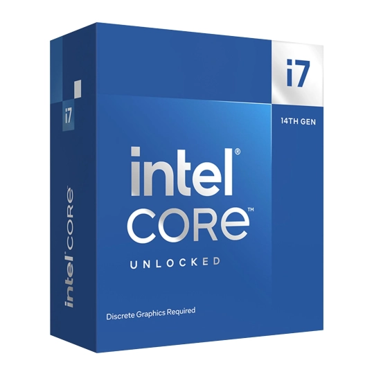 CPU Intel Core i7 14700F Box công ty | 5.4 GHz, 20 Cores 28 Threads, LGA1700