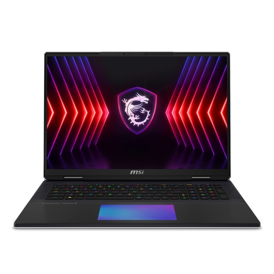 LAPTOP GAMING MSI TITAN 18 HX AI A2XWIG 090VN CORE ULTRA 9 285HX | RTX 5080 16GB | 64GB RAM | 2TB SSD | 18.0 UHD+ MiniLED IPS 100% DCI-P3 & 120Hz | Win11