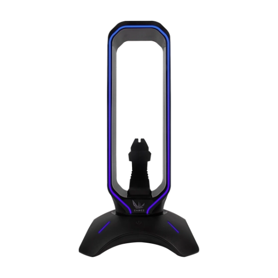 Giá Treo Tai Nghe ZADEZ ZHS-701G USB 3 in 1 Black Gaming