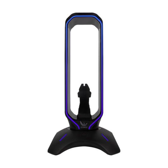 Giá Treo Tai Nghe ZADEZ ZHS-701G USB 3 in 1 Black Gaming