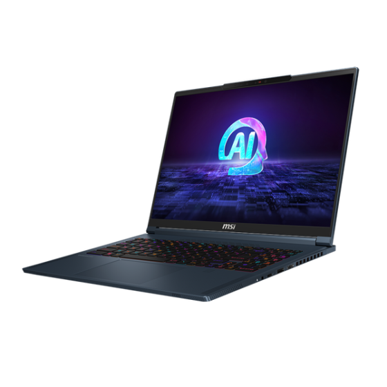 LAPTOP MSI STEALTH 14 AI STUDIO A1VFG 050VN INTEL CORE ULTRA 7 155H | RTX 4060 GDDR6 8GB | 32GB RAM | 1TB SSD | 14