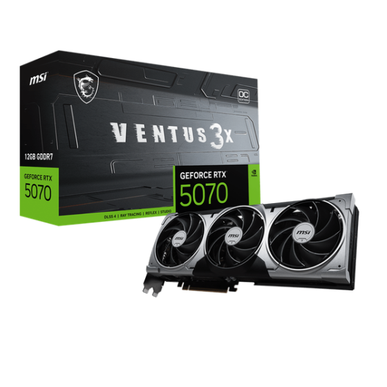 VGA MSI RTX 5070 12GB VENTUS 3X OC