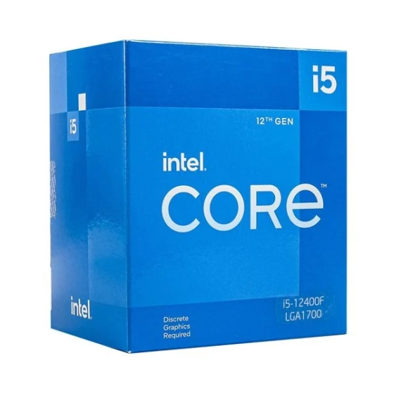 CPU Intel Core i5 12400F (Upto 4.4Ghz, 6 nhân 12 luồng, 18MB Cache, 65W - Socket Intel LGA 1700)
