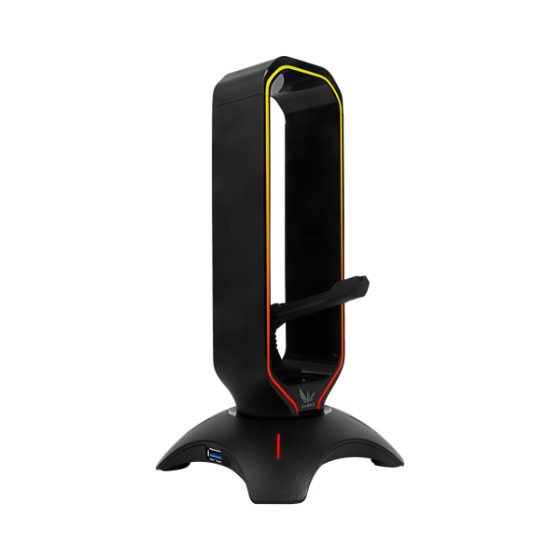 Giá Treo Tai Nghe ZADEZ ZHS-701G USB 3 in 1 Black Gaming
