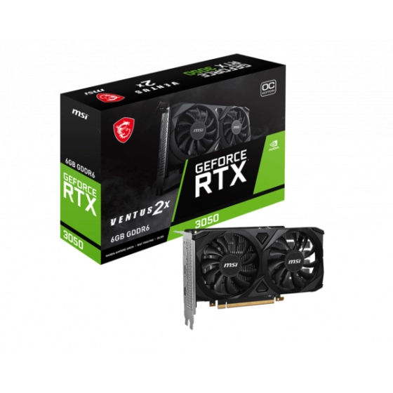 VGA MSI RTX 3050 VENTUS 2X 6GB OC