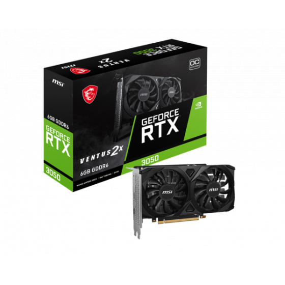 VGA MSI RTX 3050 VENTUS 2X 6GB OC