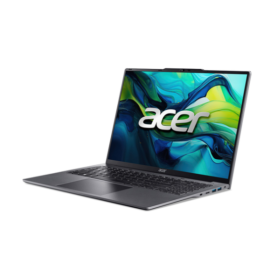 LAPTOP ACER ASPIRE LITE 16 AL16-51P-72S2 Core i7-1255U | 16GB RAM | 512GB SSD | Intel HD Graphics | 16' WUXGA | Win 11