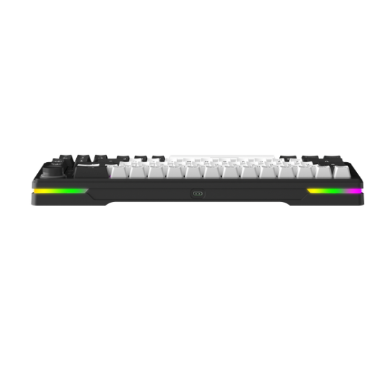 Bàn Phím Cơ DareU EK65s White - Black PBT, Led RGB, 2 Sides RGB Strip, Type-C
