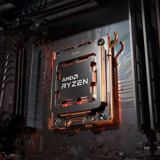  CPU AMD Ryzen 5 7600X (4.7 GHz Upto 5.3GHz / 38MB / 6 Cores, 12 Threads / 105W / Socket AM5)
