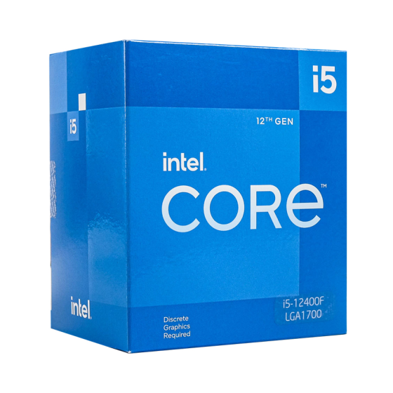 CPU Intel Core i5 12400 (Intel LGA1700 - 6 Core - 12 Thread - Base 2.5Ghz - Turbo 4.4Ghz - Cache 18MB)