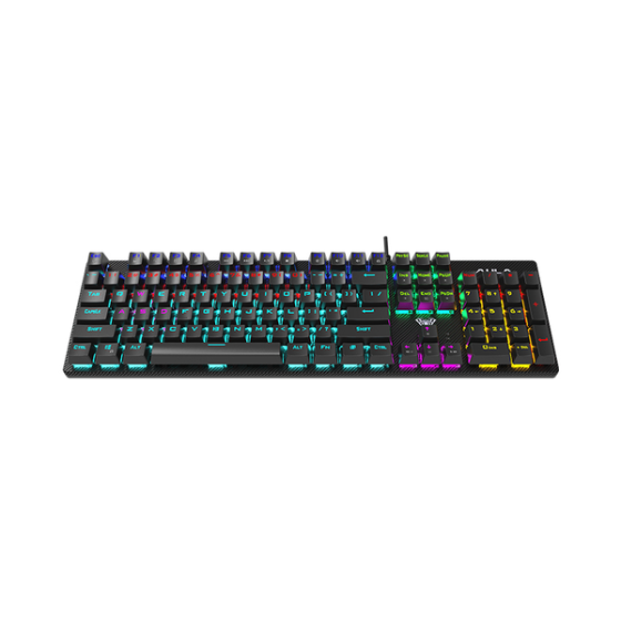 Bàn Phím Cơ AULA Gaming S2022 Black Red Sw (USB, LED Rainbow)