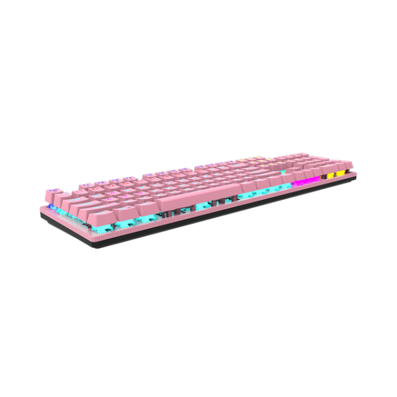 Bàn Phím Cơ AULA Gaming S2022 Pink Blue Sw (USB, LED Rainbow)