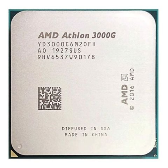  CPU AMD Ryzen Athlon 3000G/ 3.5 GHz / 4 MB Cache L3 / Socket AM4