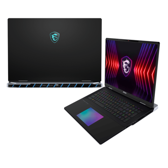 LAPTOP GAMING MSI TITAN 18 HX AI A2XWIG 090VN CORE ULTRA 9 285HX | RTX 5080 16GB | 64GB RAM | 2TB SSD | 18.0 UHD+ MiniLED IPS 100% DCI-P3 & 120Hz | Win11
