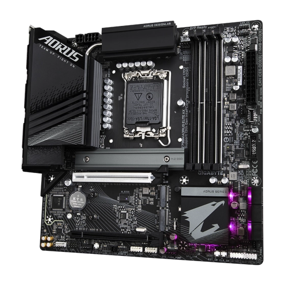 Mainboard GIGABYTE Z790M Aorus Elite AX (rev. 1.0)