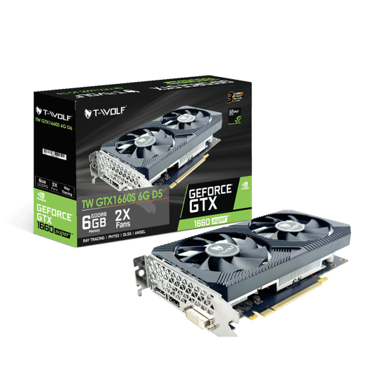 VGA T-Wolf GTX 1660 Super 6G GDDR6