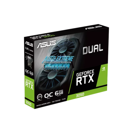 VGA ASUS RTX 3050 DUAL OC Edition 6GB GDDR6