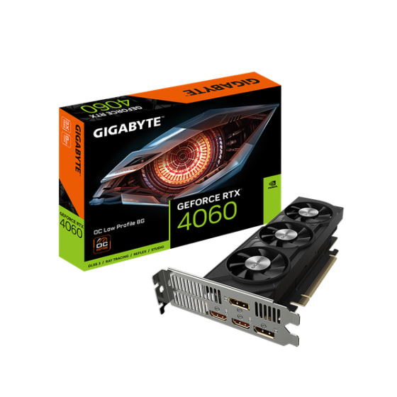 VGA GIGABYTE RTX 4060 OC Low Profile 8GB 3 FAN