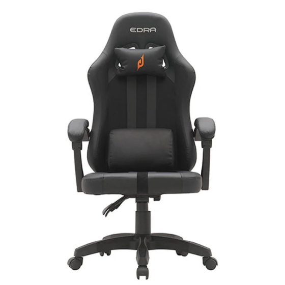 Ghế Gaming E-Dra Yummy EGC232 V2, Chân Xoay, Màu Đen