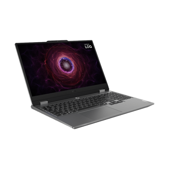 LAPTOP GAMING LENOVO LOQ 15ARP9 83JC007JVN RYZEN 5-7235HS | 24GB RAM | 512GB SSD | GeForce RTX 3050 6GB | 15.6' FHD 144Hz 100% sRGB | Win 11