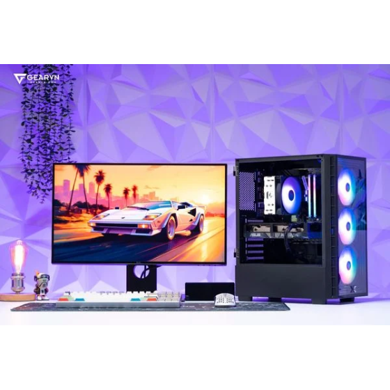 PC GVN Intel i3-12100F/ VGA RX 6500XT (Powered by ASUS)