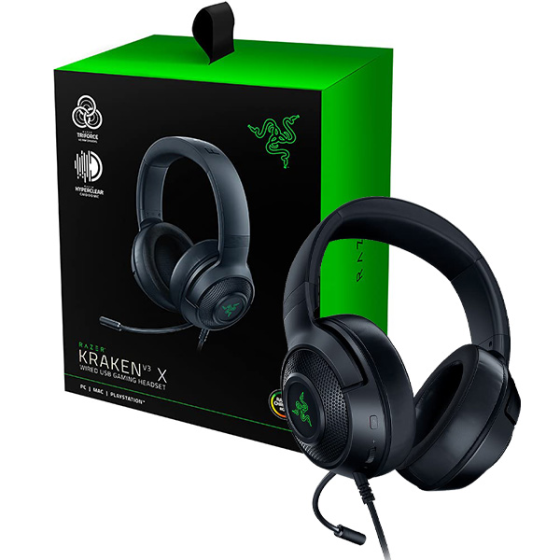  Tai Nghe Razer Kraken V3 X USB Black RGB