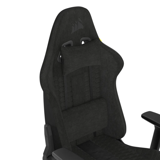 Ghế Gaming Corsair TC100 RELAXED Fabric | Đen