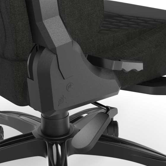 Ghế Gaming Corsair TC100 RELAXED Fabric | Đen