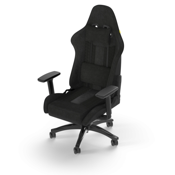 Ghế Gaming Corsair TC100 RELAXED Fabric | Đen