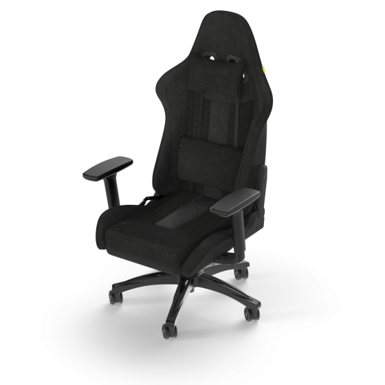 Ghế Gaming Corsair TC100 RELAXED Fabric | Đen