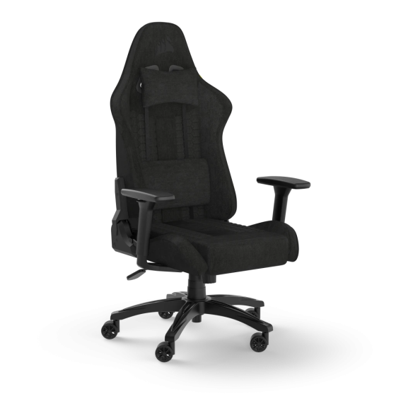 Ghế Gaming Corsair TC100 RELAXED Fabric | Đen