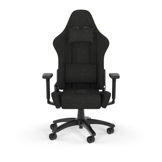 Ghế Gaming Corsair TC100 RELAXED Fabric | Đen
