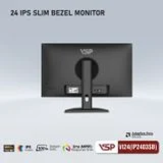 Màn hình VSP IP2403SB - Đen | 23.8 inch, FHD, IPS, 100Hz, 1ms, phẳng