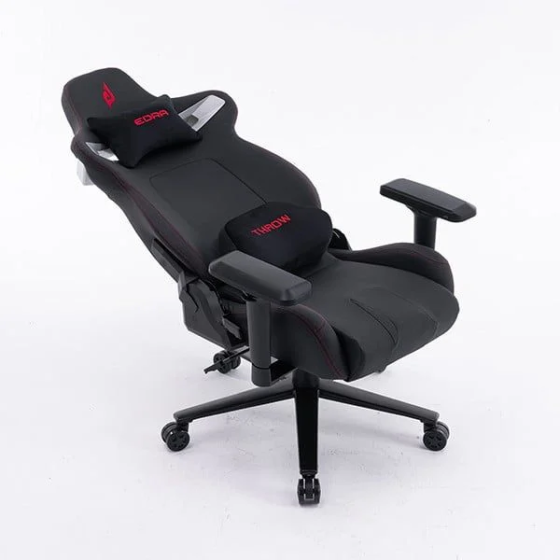 Ghế Gaming E-Dra EGC235 Throw | Chân xoay, đen