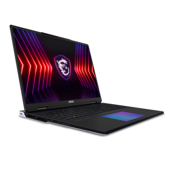 LAPTOP GAMING MSI TITAN 18 HX AI A2XWIG 090VN CORE ULTRA 9 285HX | RTX 5080 16GB | 64GB RAM | 2TB SSD | 18.0 UHD+ MiniLED IPS 100% DCI-P3 & 120Hz | Win11