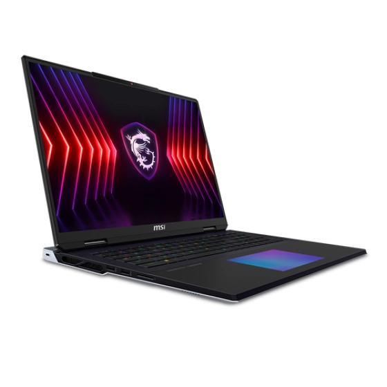 LAPTOP GAMING MSI TITAN 18 HX AI A2XWJG-622VN CORE ULTRA 9-285HX | RTX 5090 24GB | 64GB RAM | 6TB SSD | 18.0 UHD+ MiniLED IPS 100% DCI-P3 & 120Hz | Win11