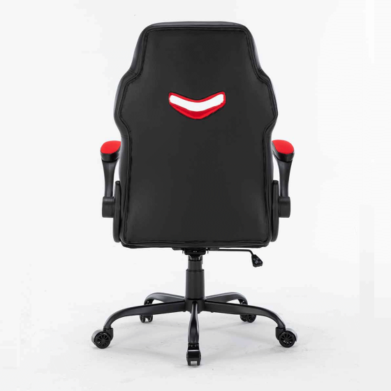 Ghế Warrior Gaming Raider Series WGC203, Chân Xoay, màu Đen đỏ
