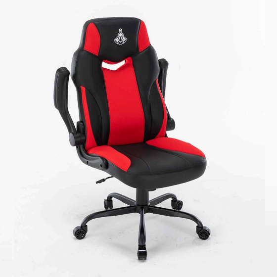 Ghế Warrior Gaming Raider Series WGC203, Chân Xoay, màu Đen đỏ