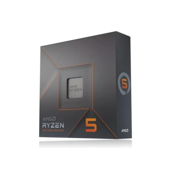  CPU AMD Ryzen 5 7600X (4.7 GHz Upto 5.3GHz / 38MB / 6 Cores, 12 Threads / 105W / Socket AM5)