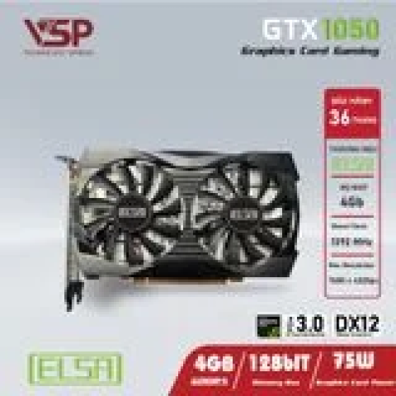 Card màn hình ELSA GTX 1050 4GB GDDR5