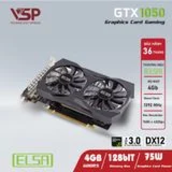 Card màn hình ELSA GTX 1050 4GB GDDR5