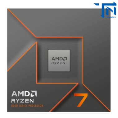 CPU AMD RYZEN 7 8700F (4.1 GHZ UPTO 5.0GHZ / 35MB / 8 CORES, 16 THREADS / 65W / SOCKET AM5)