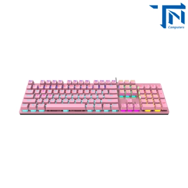 Bàn Phím Cơ AULA Gaming S2022 Pink Blue Sw (USB, LED Rainbow)