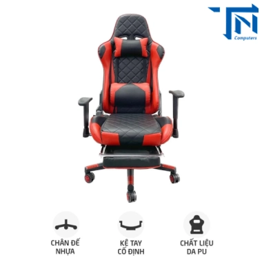 Ghế Gaming SaveM LK-2269T | Đen đỏ