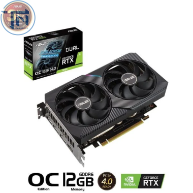  VGA ASUS RTX 3060 DUAL OC 12GB V2 (DUAL-RTX3060-O12G-V2)