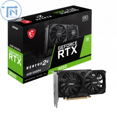 VGA MSI RTX 3050 VENTUS 2X 6GB OC
