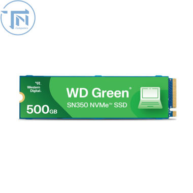 Ổ cứng SSD WD Green SN350 Green 500GB NVMe PCIe Gen3x4 WDS500G2G0C